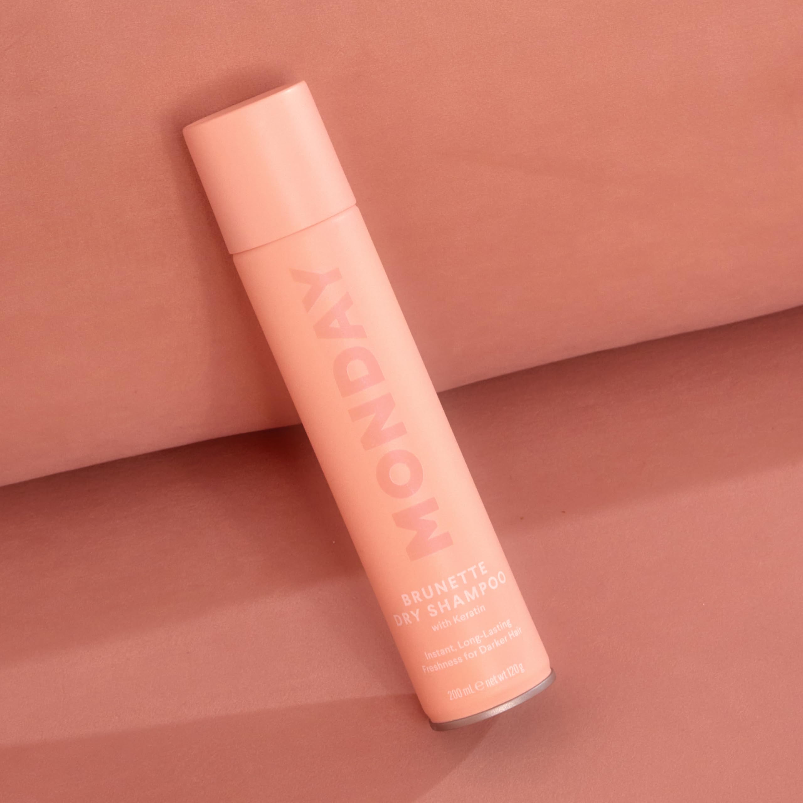 MONDAY HAIRCARE BRUNETTE Dry Shampoo with Keratin, oil-absorbing ideal for Darker Hair 200 mL - Image 8