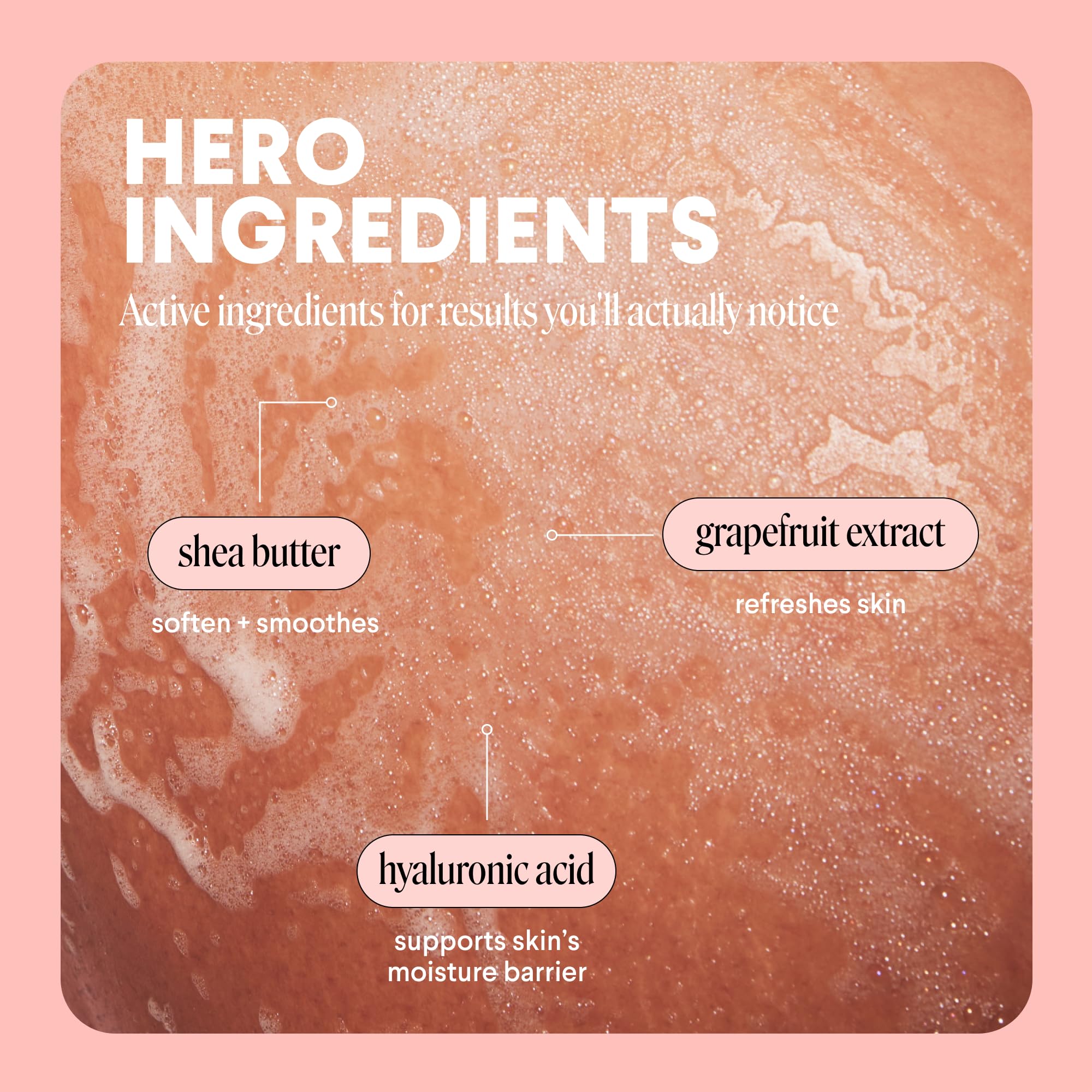 MONDAY HAIRCARE CLEANSE Body Wash with Grapefruit Extract, Hyaluronic Acid, Shea Butter, Coconut Oil for Normal to Oily/Combination Skin 900 mL - Image 5