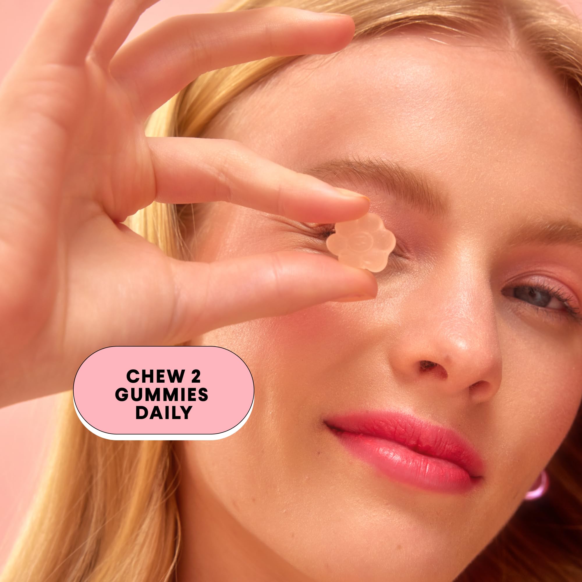 MONDAY HAIRCARE Hair Gummies with 2500 mcg Biotin, Vitamin C & Vitiman E for Thicker, Stronger and Healthier Hair 60ct - Image 5