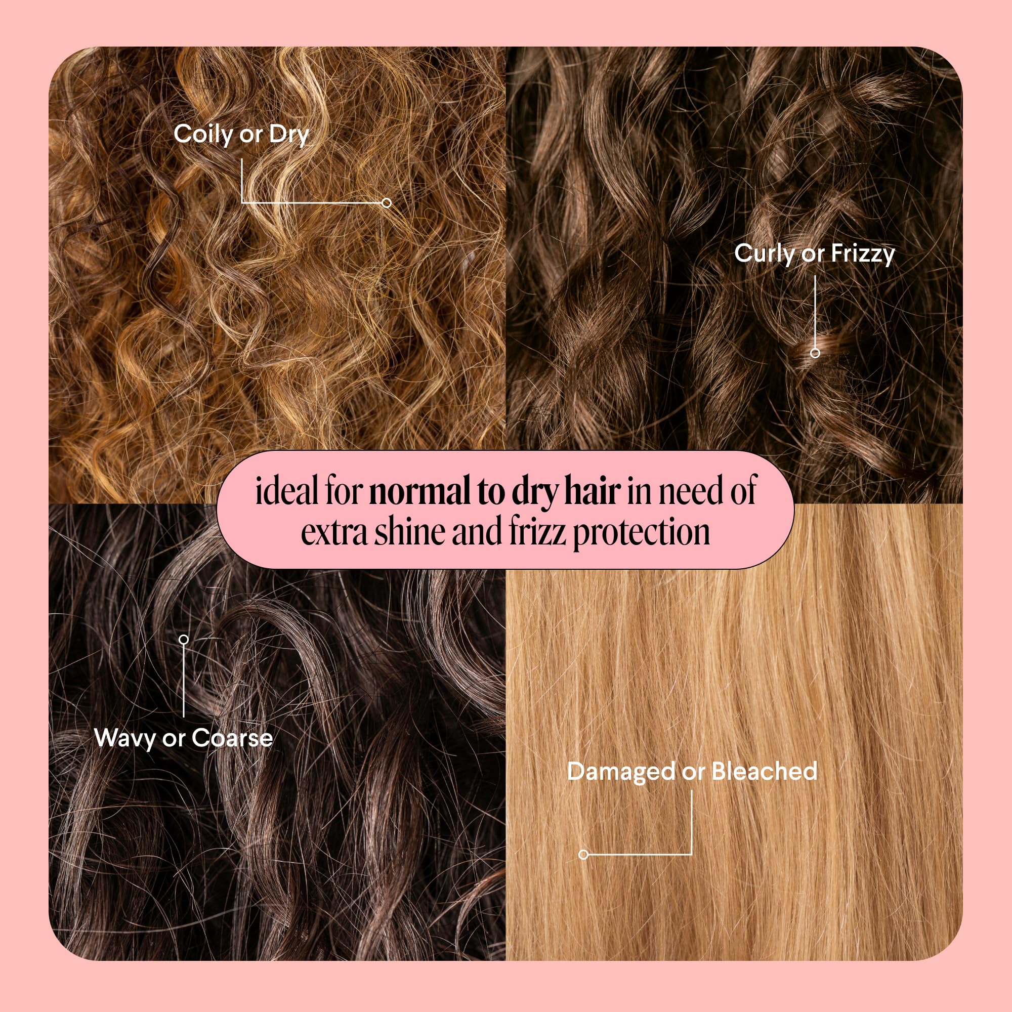 MONDAY HAIRCARE MOISTURE Leave in Conditioner with Hyaluronic Acid, Jojoba & Almond Oil, Shea Butter& Wheat Protein for Dry & Dull Hair 150mL - Image 6