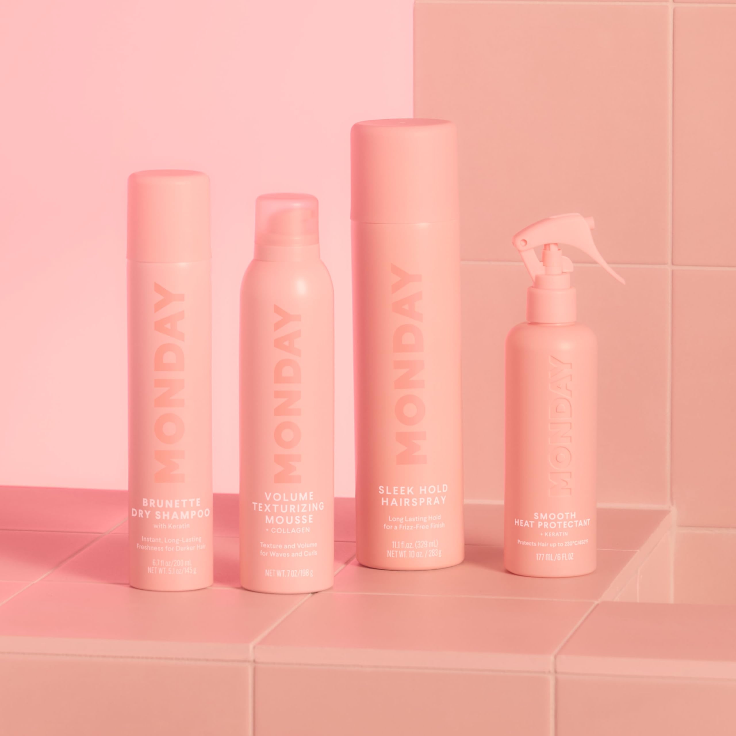 MONDAY HAIRCARE SMOOTH Heat Protectant with Keratin – 6 oz for a Smooth, Polished Finish(Pack of 2) - Image 10