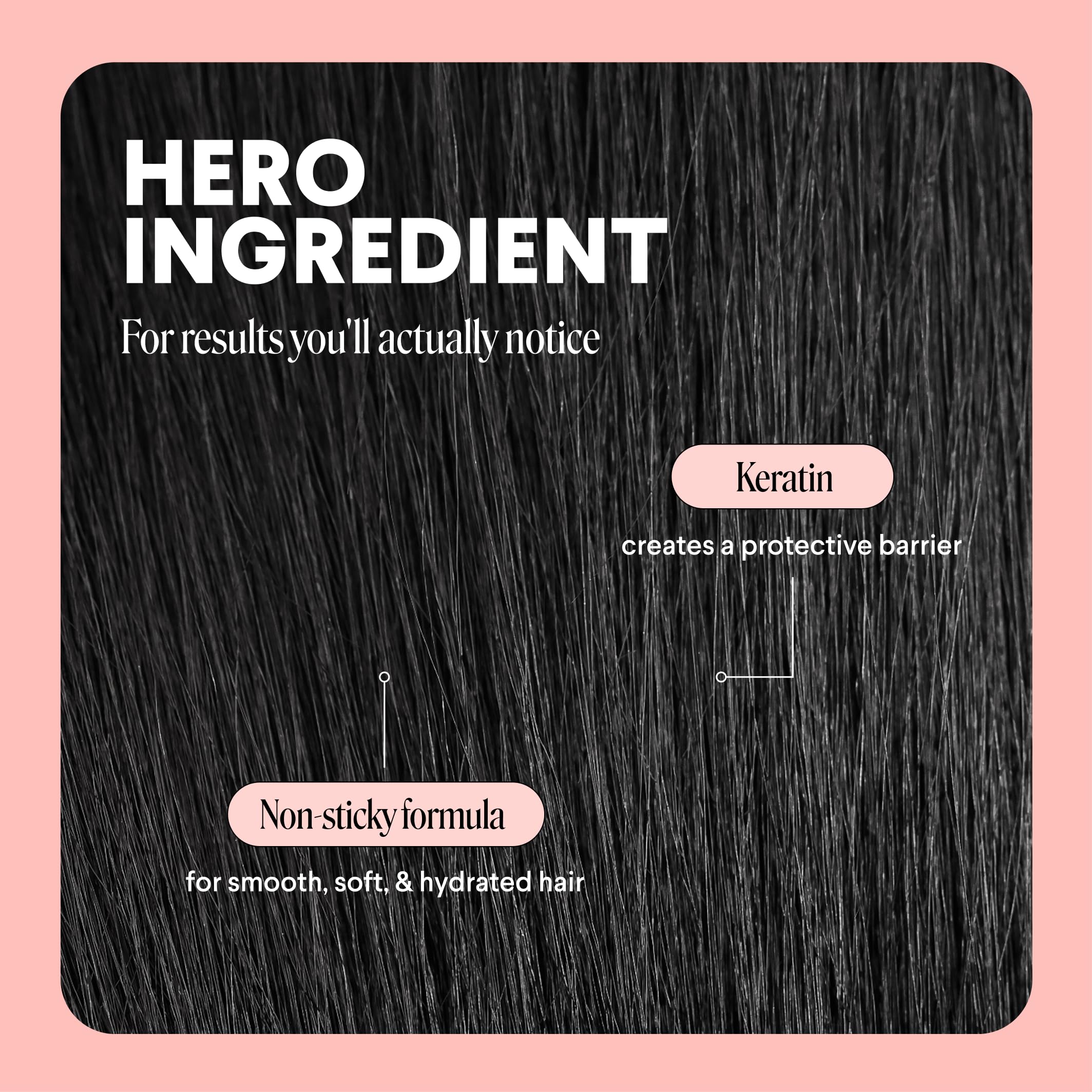 MONDAY HAIRCARE SMOOTH Heat Protectant with Keratin – 6 oz for a Smooth, Polished Finish(Pack of 2) - Image 4