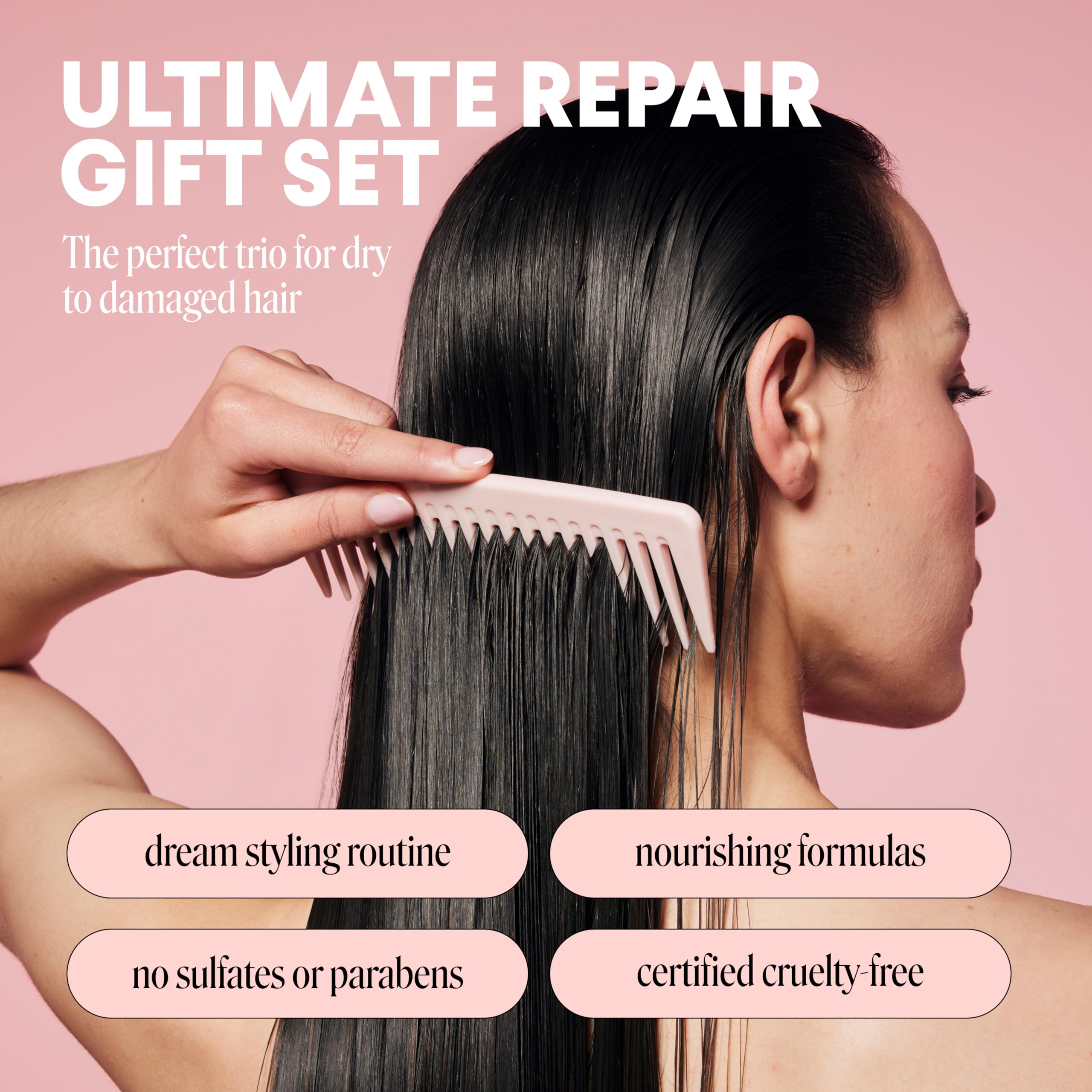 MONDAY Haircare Ultimate Repair Gift Set with REPAIR Shampoo, REPAIR Conditioner and REPAIR Leave-In - Image 3