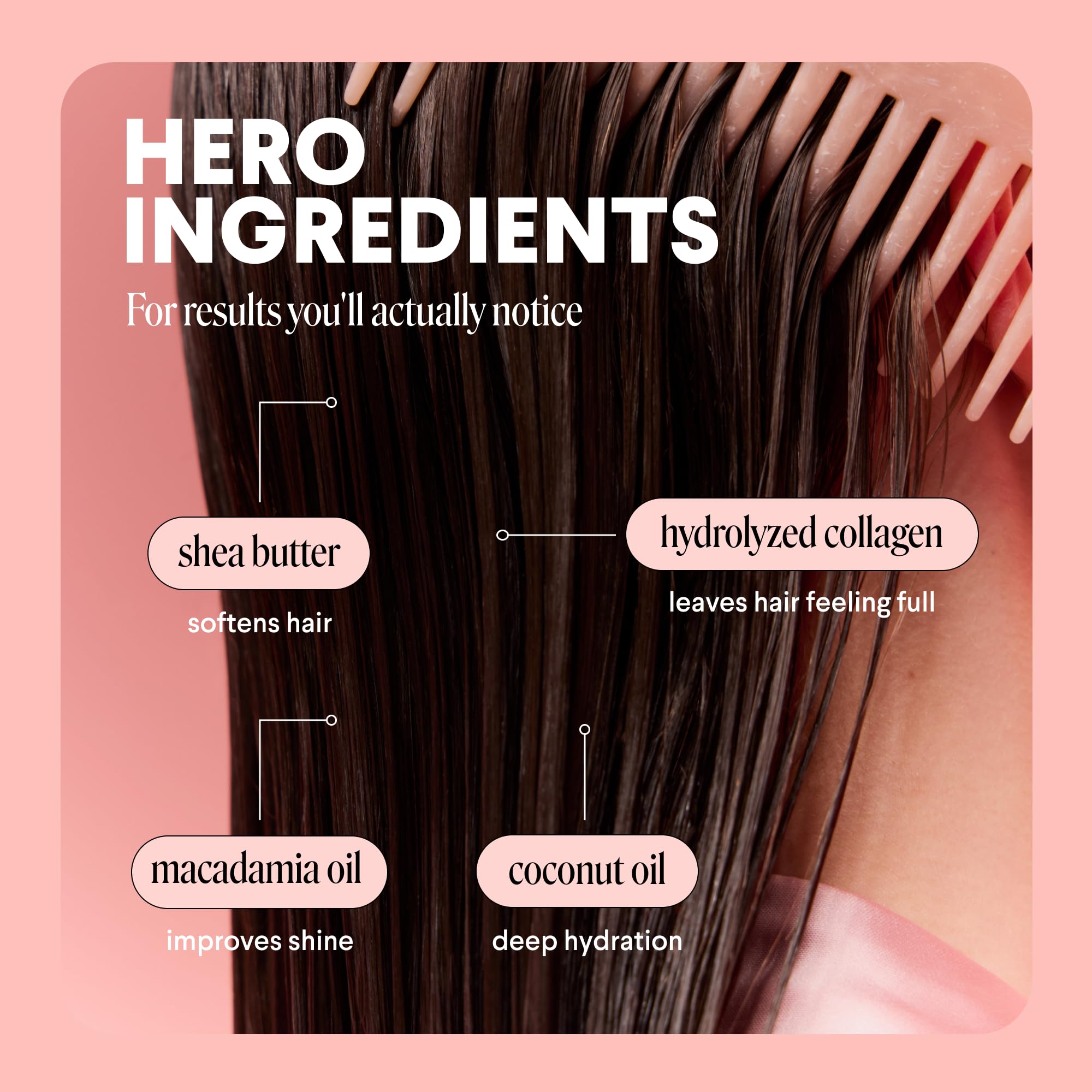 MONDAY Haircare VOLUME Conditioner with Hydrolyzed Collagen, Coconut Oil, Shea Butter & Macadamia Oil for Thin, Fine & Flat Hair 798 mL - Image 4