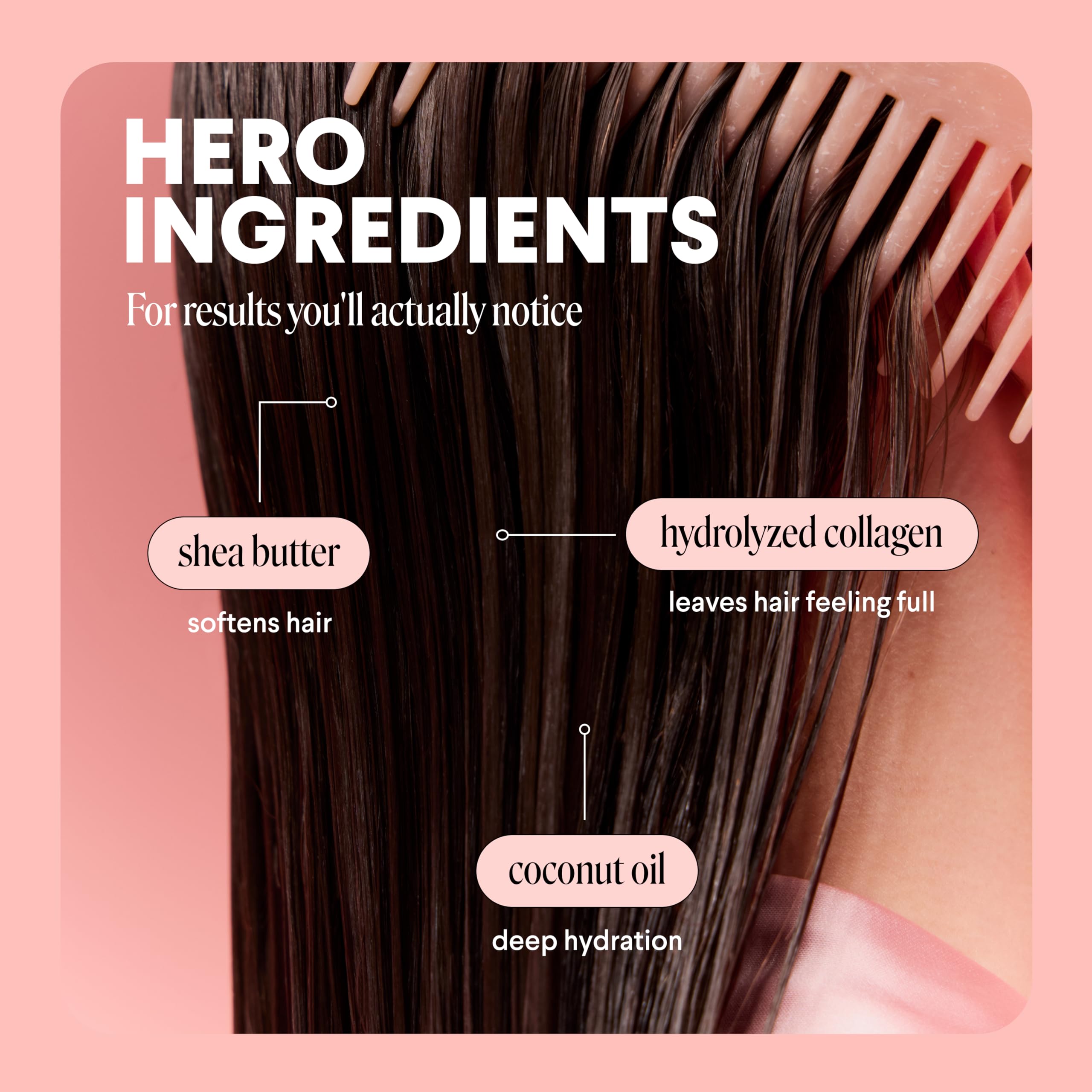 MONDAY HAIRCARE Volume Shampoo + Conditioner Set (2 Count) 27 oz. For Thin, Fine, and Oily Hair Made with Coconut Oil, Ginger Extract, and Vitamin E 100% Recyclable Bottle - Image 5